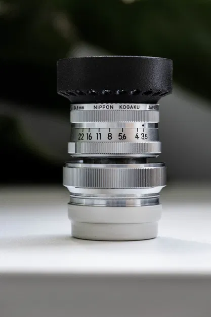 Hood 34.5mm cho Micro Nikkor 5cm f/3.5 (Nikon Rangefinder) - Image 2