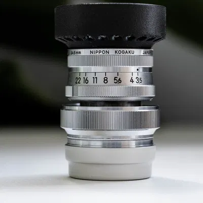 Hood 34.5mm cho Micro Nikkor 5cm f/3.5 (Nikon Rangefinder)