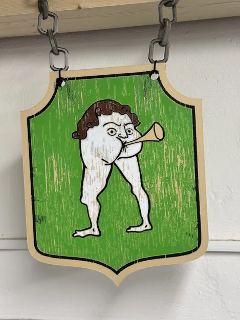 Cái Bảng Hiệu “the Butt Trumpet” (KCD2 Pub Sign) - Image 6