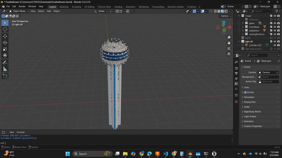 Tháp Reunion với nhiều kiểu lattice khác nhau - Image 4