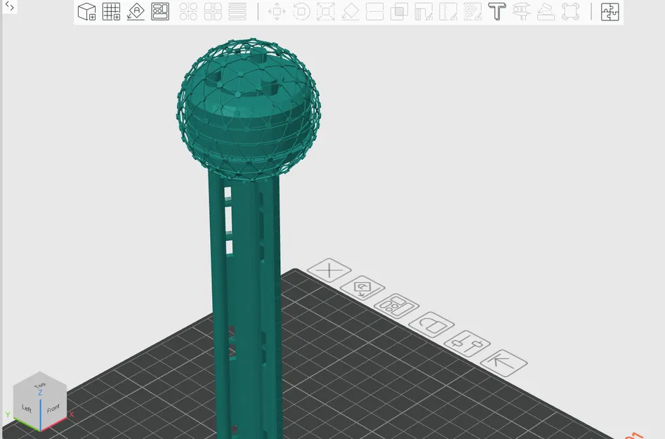 Tháp Reunion với nhiều kiểu lattice khác nhau - Image 7