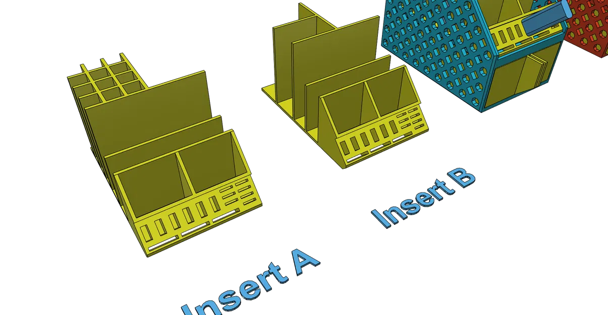Khay organizer để bàn/văn phòng: kèm ngăn kéo, in dễ, không cần support - Image 6