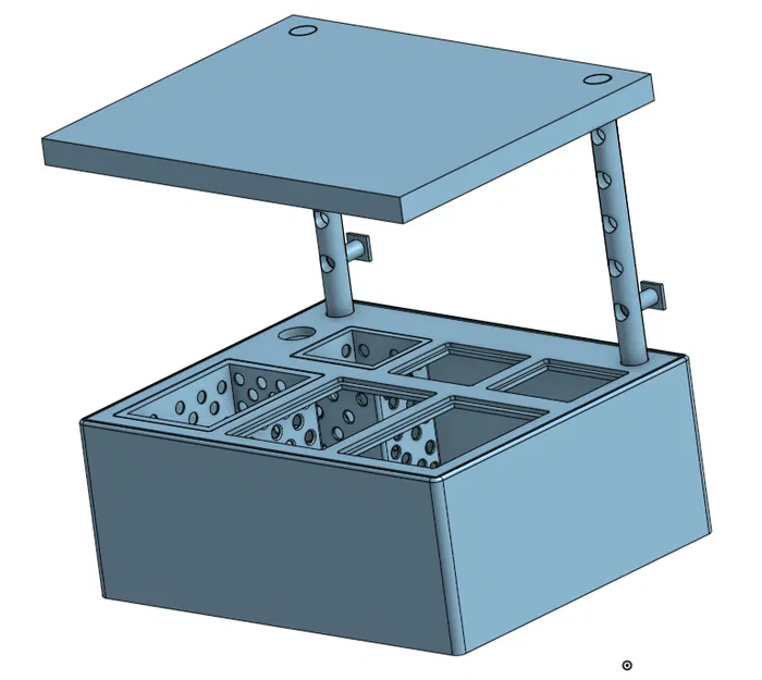 Hydroponics Garden v1 – Hệ trồng thủy canh modular trong nhà - Image 1