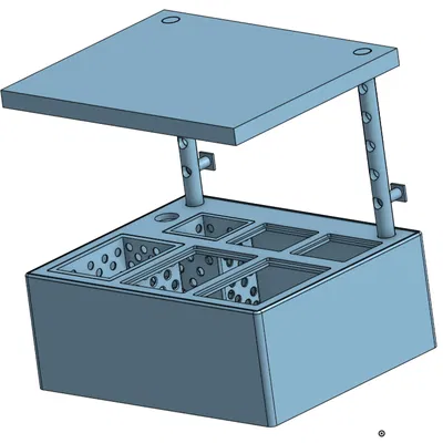 Hydroponics Garden v1 – Hệ trồng thủy canh modular trong nhà