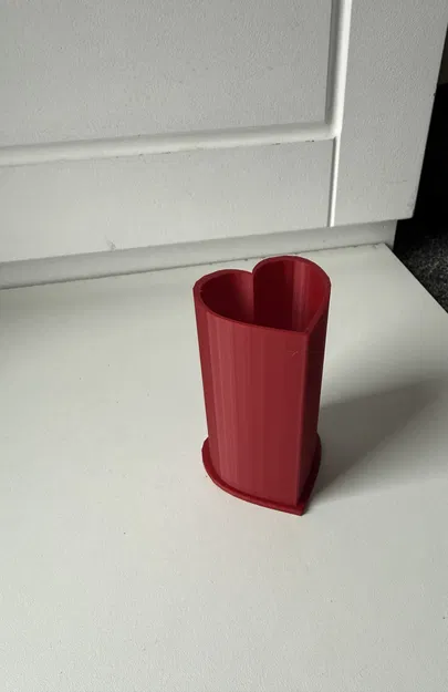 Bình hoa hình trái tim - Image 2