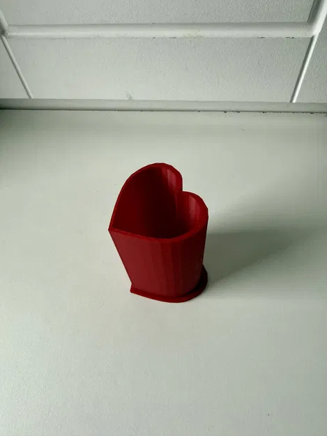 Bình hoa hình trái tim - Image 4