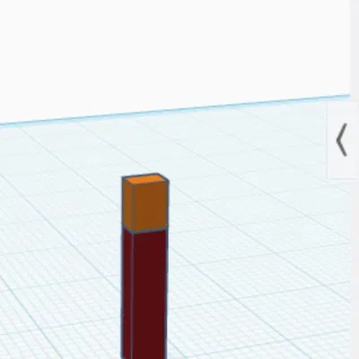 Minecraft Fackel (Đuốc Minecraft) – mẫu in 3D