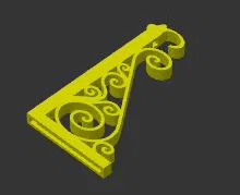 Tay treo đèn lồng (Brazo para colgar farol) - Image 1