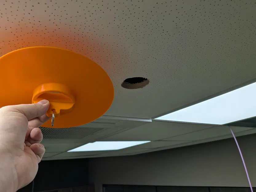 Ngàm gắn trần (ceiling tile) cho đèn thả IKEA - Image 1