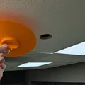 Ngàm gắn trần (ceiling tile) cho đèn thả IKEA - Thumbnail 1