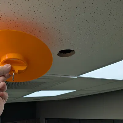 Ngàm gắn trần (ceiling tile) cho đèn thả IKEA