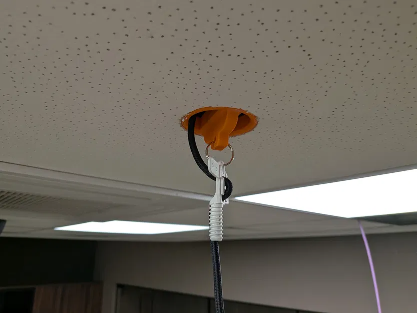 Ngàm gắn trần (ceiling tile) cho đèn thả IKEA - Image 3