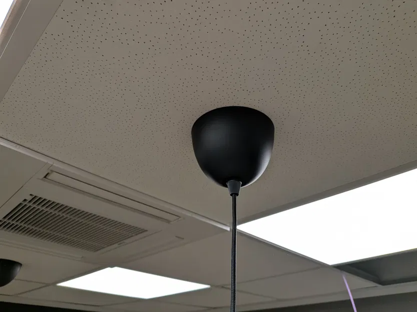 Ngàm gắn trần (ceiling tile) cho đèn thả IKEA - Image 4