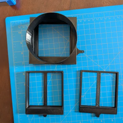 Ống xả Elegoo Centauri Carbon kèm khay HEPA/Carbon & vent 4" - Remix giảm khe hở