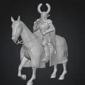 Hiệp sĩ Teuton trên lưng ngựa - Thumbnail 1
