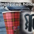 Kẹp đai thắt lưng treo ly (Cup holder / Belt clip / Festival cup holder) - Thumbnail 1
