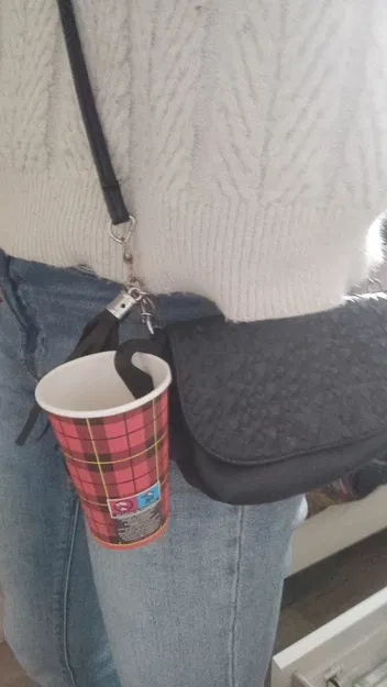 Kẹp đai thắt lưng treo ly (Cup holder / Belt clip / Festival cup holder) - Image 2