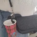 Kẹp đai thắt lưng treo ly (Cup holder / Belt clip / Festival cup holder) - Thumbnail 2