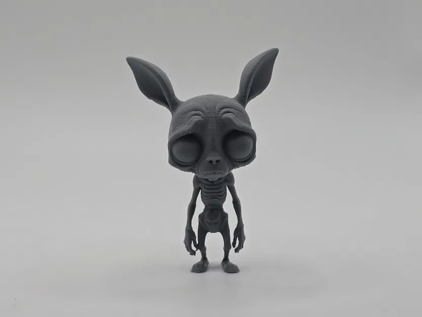 Tượng Thỏ Gầy Buồn (Skinny Sad Bunny Figurine) - Image 1