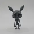 Tượng Thỏ Gầy Buồn (Skinny Sad Bunny Figurine) - Thumbnail 1