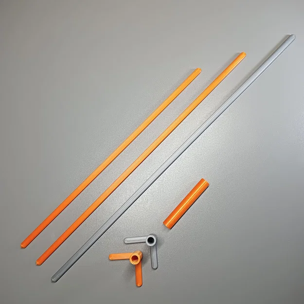 Thanh chống/que cọc đỡ cây đơn giản + Connector Sleeve tuỳ chọn + đầu chữ V - Image 2