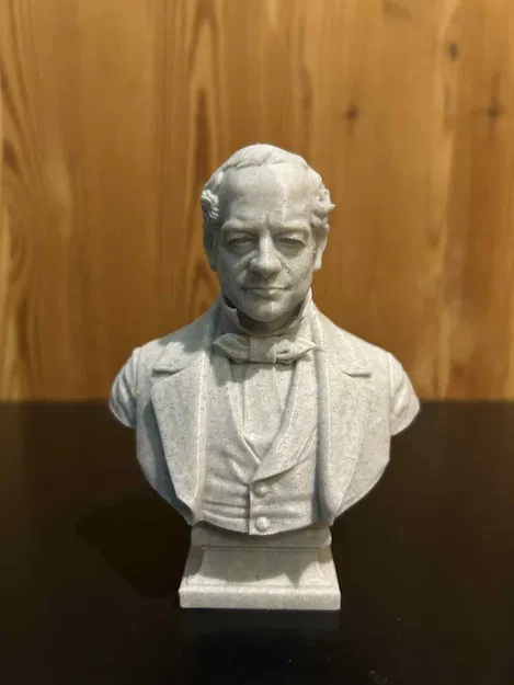 Antonio de Padua María Severino López de Santa Anna y Pérez – Bust - Image 2