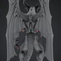 Tượng Archdemon Lord – Quỷ Địa Ngục Có Cánh (Model 3D In Được) - Thumbnail 3