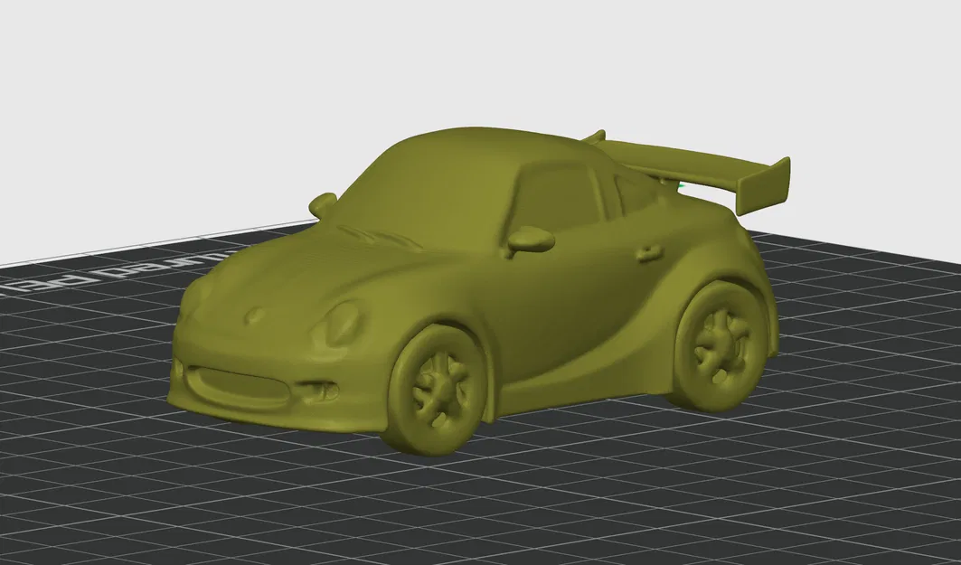 Cartoon Porche (Phong cách hoạt hình) - Image 1