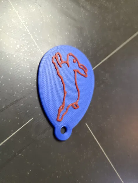 Móc khóa Phục Sinh - Thỏ Nhảy - 3g - Image 1