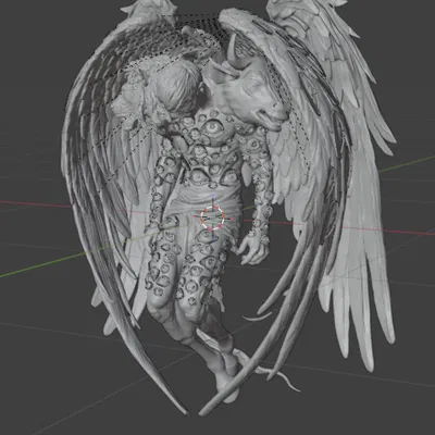 Thiên Thần Biblically Accurate (Cherub trong Ezekiel) – REALLY