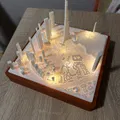 Đèn Lamp in 3D lấy cảm hứng Burj Khalifa - Thumbnail 3
