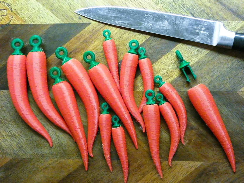 Bông tai hình ớt (Chili Earrings) - Image 2