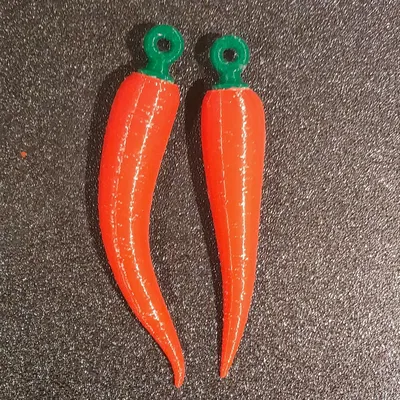Bông tai hình ớt (Chili Earrings)