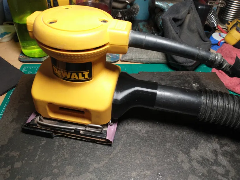 Adapter hút bụi cho máy chà nhám DeWalt DW411 (DeWalt DW411 Sander Vacuum Adapter) - Image 2