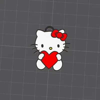 Móc khóa Hello Kitty (Hello Kitty keychain)