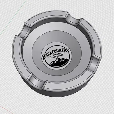 Gạt tàn xì gà 4 rãnh (Cigar Ashtray 4 finger)