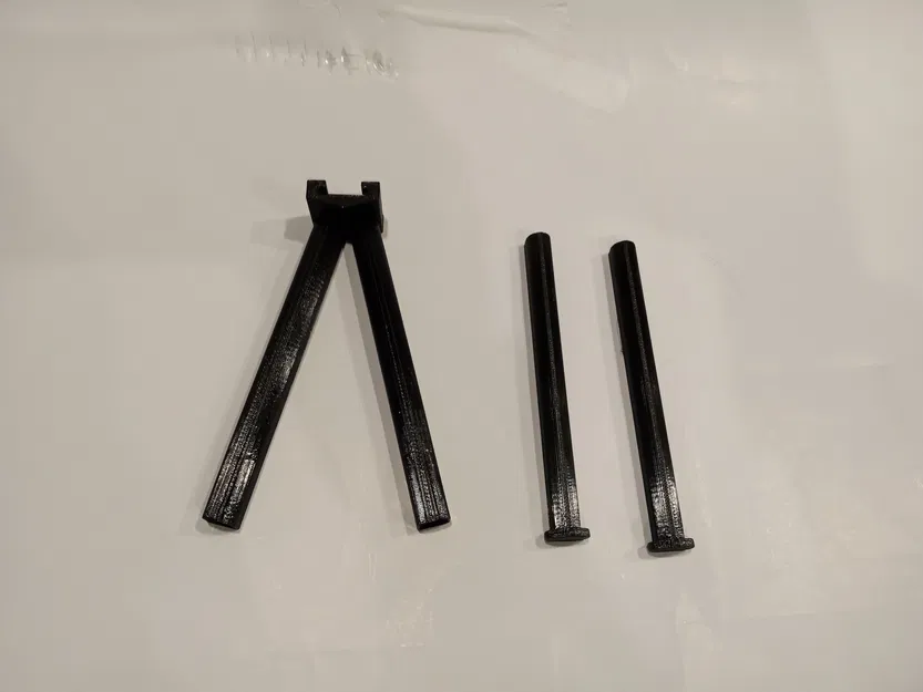 Nerf Bipod – Chân chống 3 mảnh cho Nerf rail - Image 3