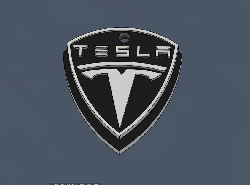 Móc khóa Tesla (Tesla Keychain) - Image 2