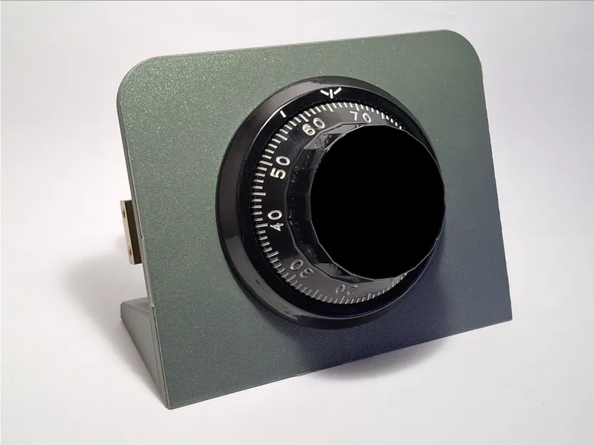 Giá đỡ khóa két cơ - hợp S&G 6630/6631/6651, có khe cất change key - Image 1