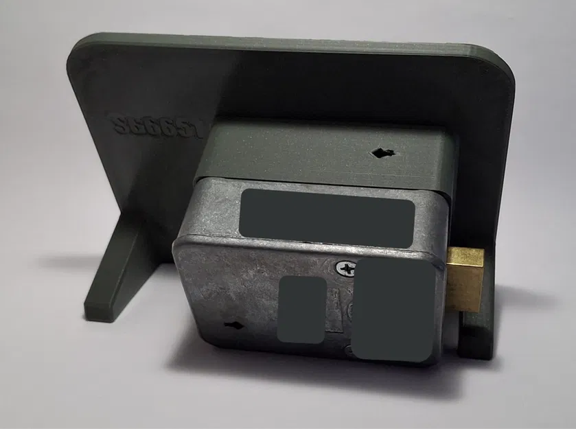 Giá đỡ khóa két cơ - hợp S&G 6630/6631/6651, có khe cất change key - Image 3