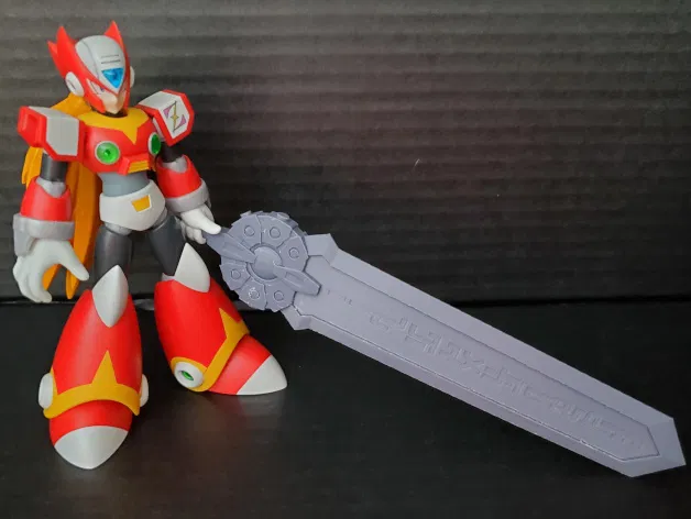 Kiếm Soul Saber cho kit Kotobukiya Rockman X (Mega Man) - Image 3