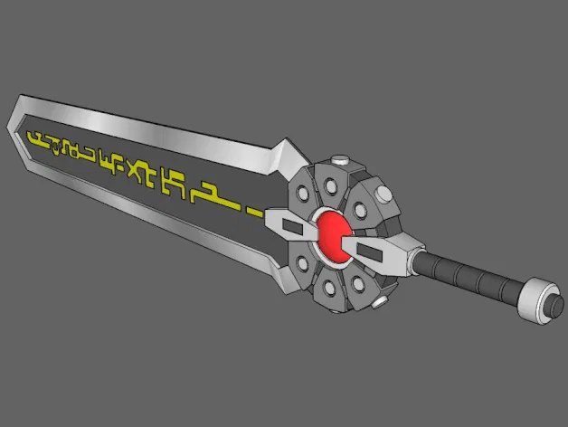 Kiếm Soul Saber cho kit Kotobukiya Rockman X (Mega Man) - Image 5