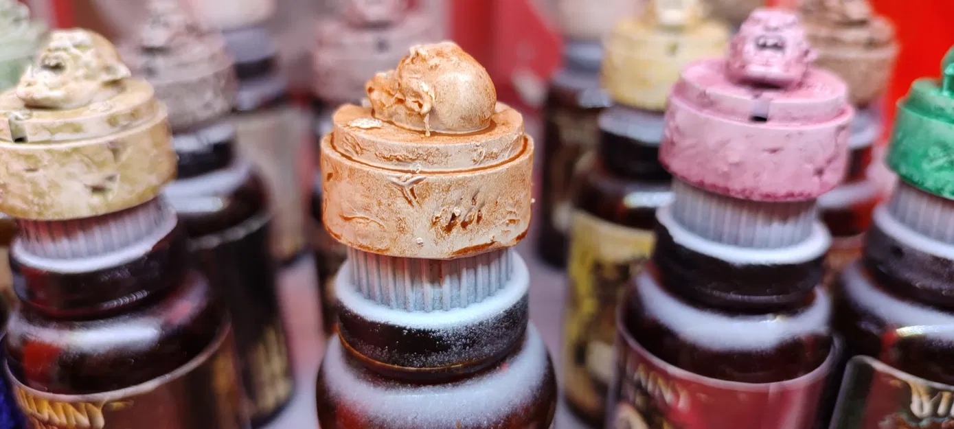 Thẻ swatch nắp chai mực Villainy Ink - Image 3