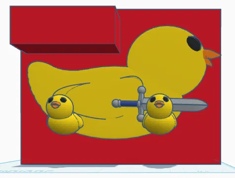 Giá đỡ dao cạo Philips hình vịt (Duck Philips Holder) - Image 2