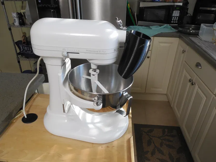 Phễu gắn cho Kitchen Aid stand mixer (lift bowl) - Image 1
