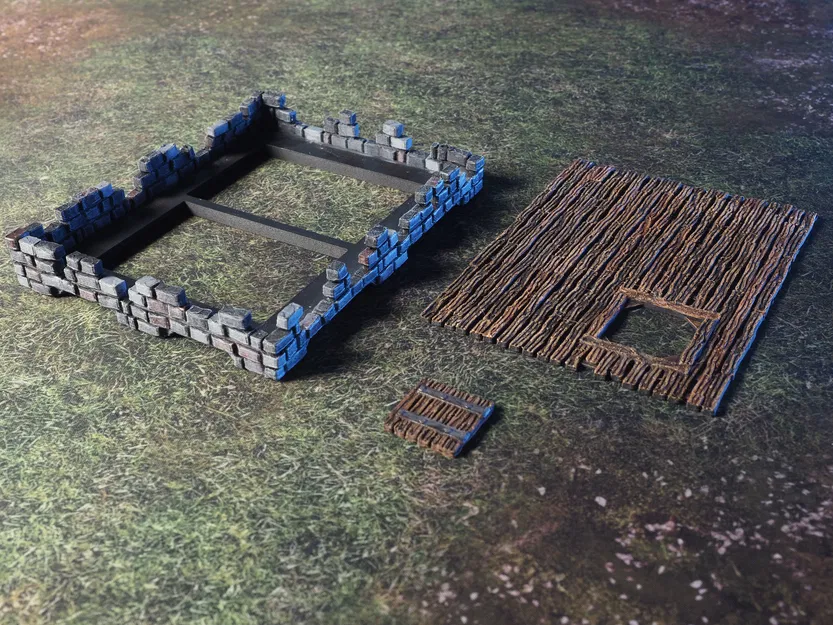 Tòa nhà Ulvheim mái phẳng, dùng nam châm 5mm - Image 3