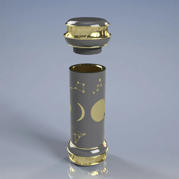Hộp Ống Cuộn Phép (Spell Scroll Canister) - Image 2