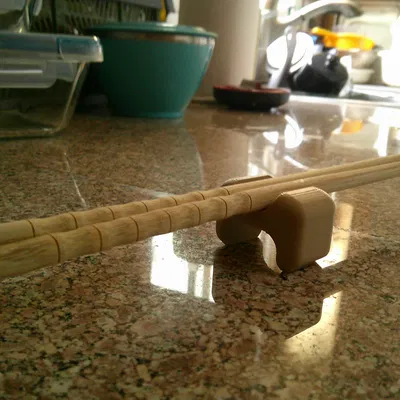 Kê Đũa Ngang (Horizontal Chopstick Holder) Tối Giản