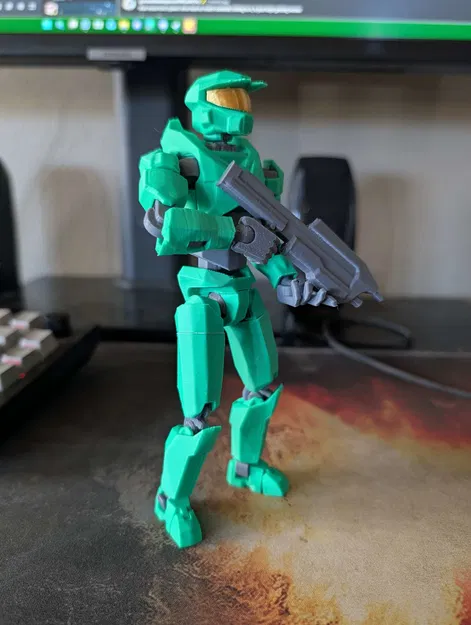 Súng trường tấn công Halo cho figure Soozafone 13 - Image 2