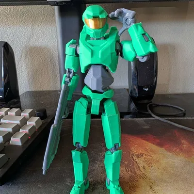 Súng trường tấn công Halo cho figure Soozafone 13